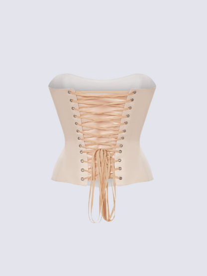 Satin Korsett