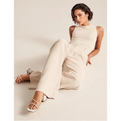 Eva™ - Konisch zulaufende Hose mit weitem Bein