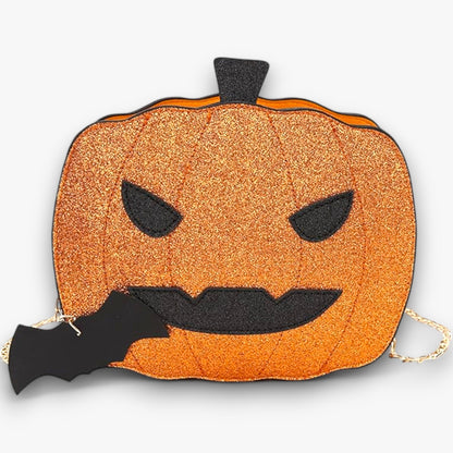 Kürbisförmige Handtasche - Kreative Halloween-Tasche für einen stylischen Look