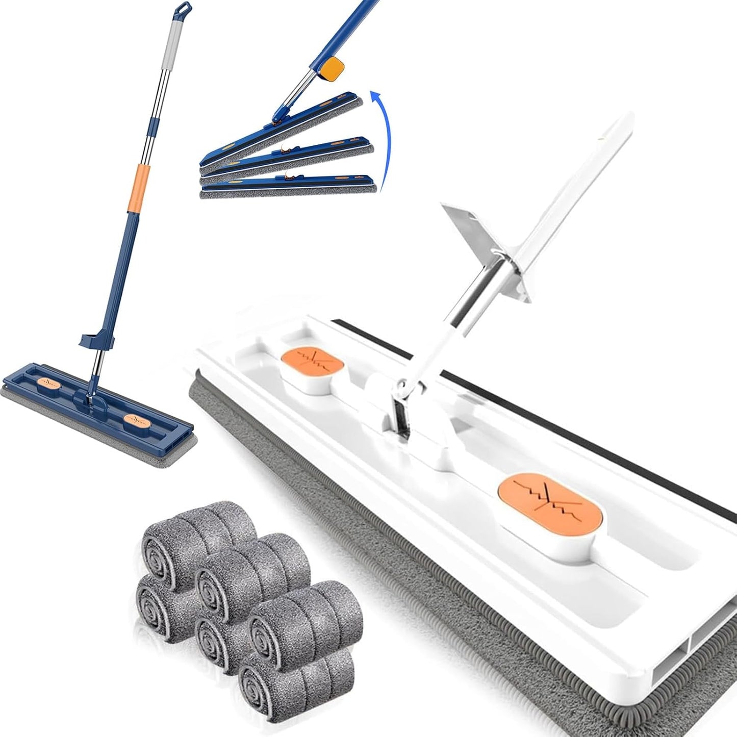 Flachmopp™ - Effiziente Reinigung, ohne sich zu bücken!