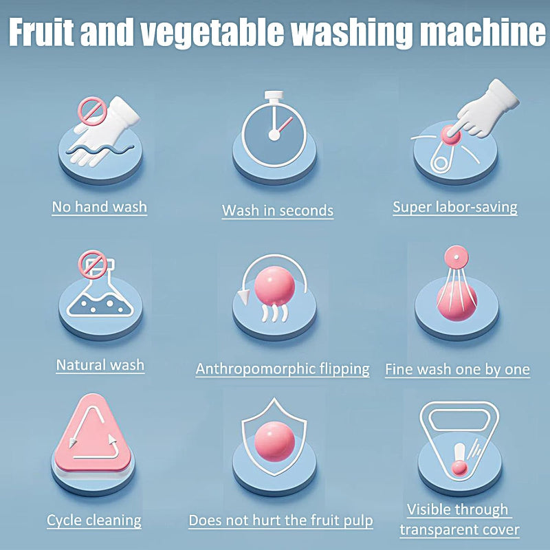 PureFruit™ Perfekte Fruchtreinigung ohne Mühe und Schälen