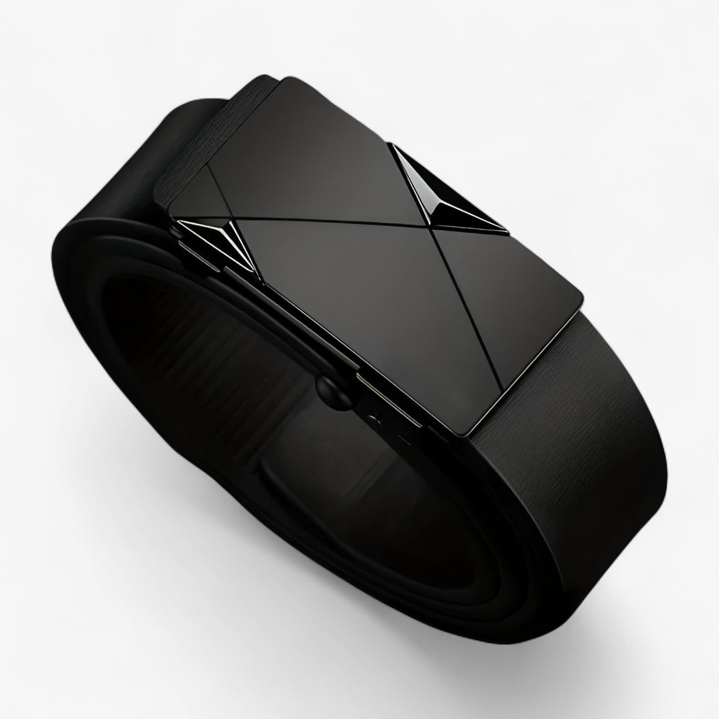 Herrenledergürtel mit Automatischer Schnalle