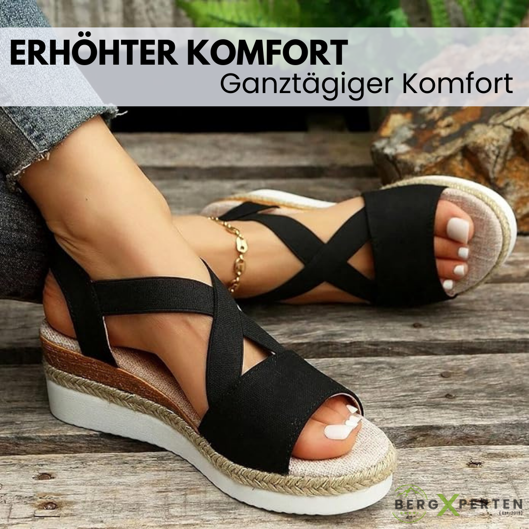 OrthoStella - ergonomische schmerzlindernde Sandalen für Damen - Sonderaktion 1+1 Gratis