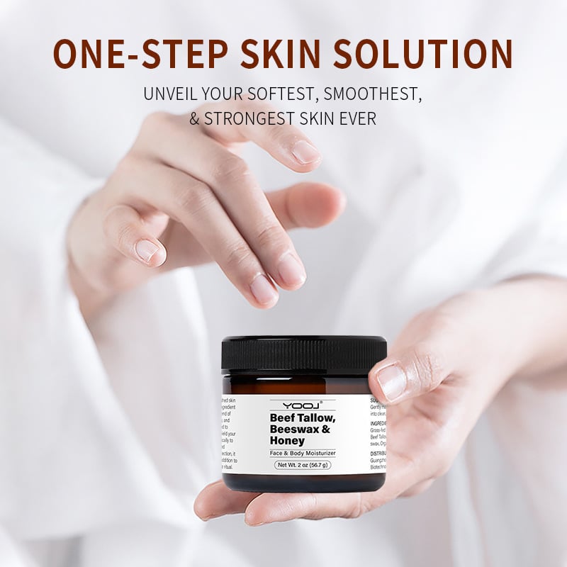 GlowTallow™ - Bovine Fat Beeswax and Honey Facial Moisturiser - Handgemachte 100% natürliche Feuchtigkeitscreme