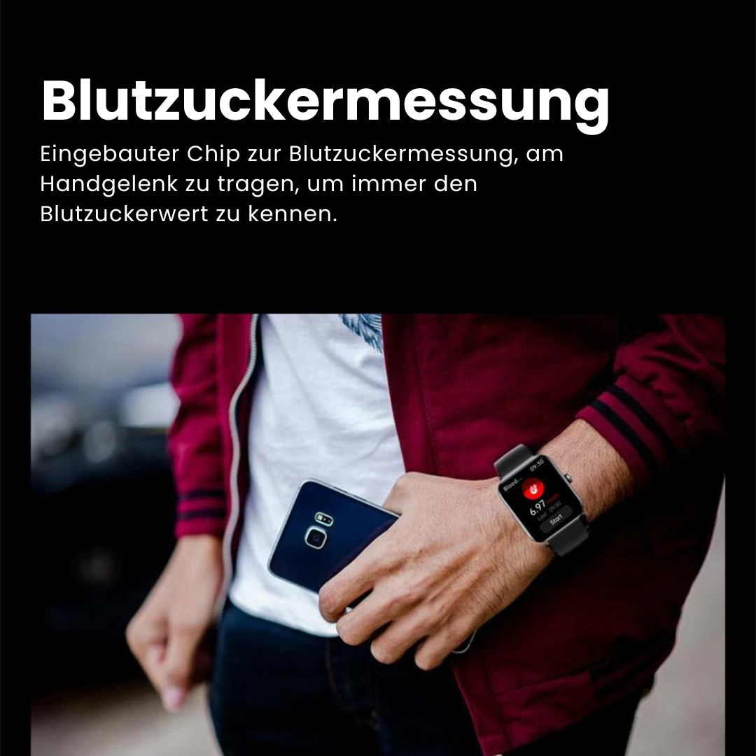 HikeHub - Healthmed Gesundheits-Smartwatch