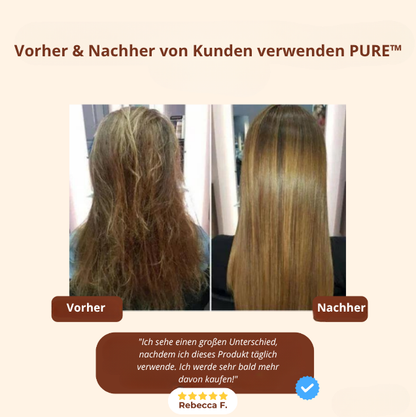 PURE™ - 5-Sekunden-Rettung für trockenes, geschädigtes Haar