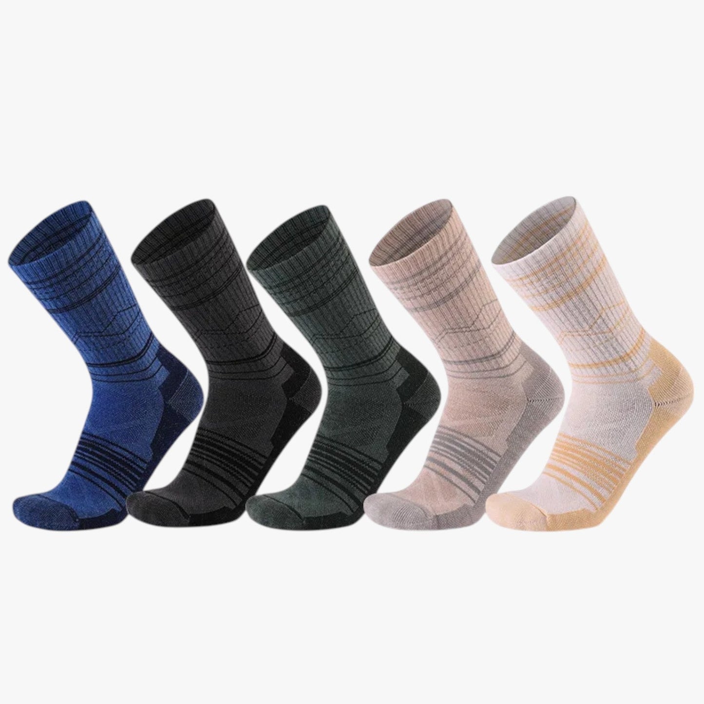 Blaine | Dauerhafter Komfort - Merino-Wollsocken für Outdoor und Arbeit