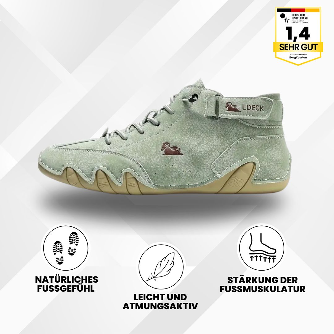 Alpaca Hallux  – ergonomische & schmerzlindernde Hallux Valgus Leder-Barfußschuhe
