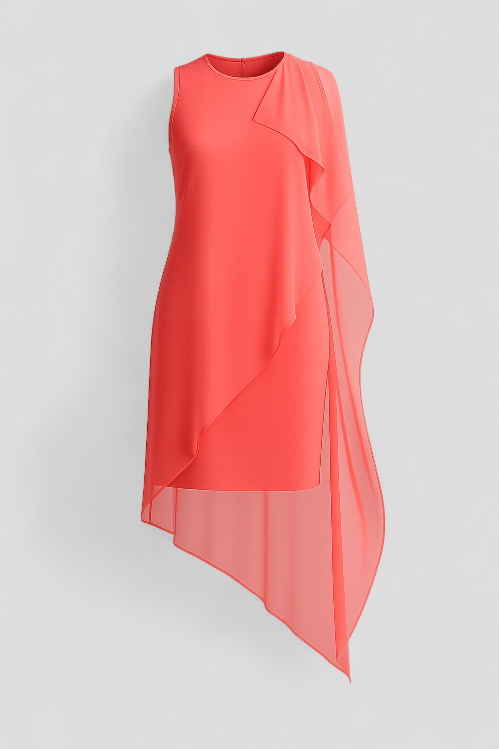 Edita | Ärmelloses Sommerkleid für Damen aus Chiffon