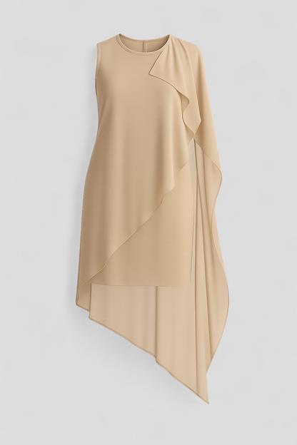 Edita | Ärmelloses Sommerkleid für Damen aus Chiffon