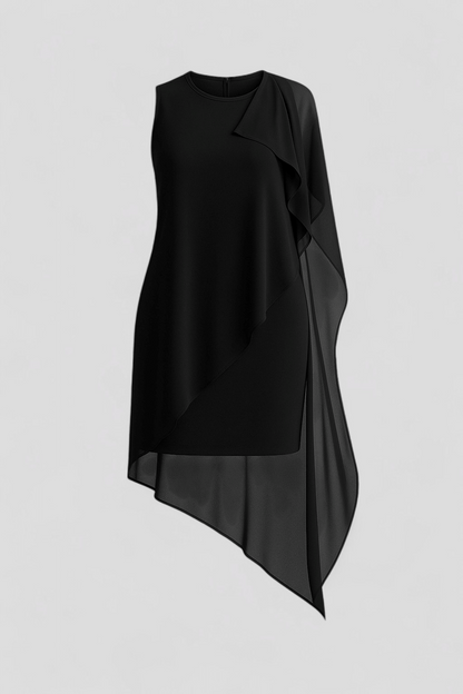 Edita | Ärmelloses Sommerkleid für Damen aus Chiffon