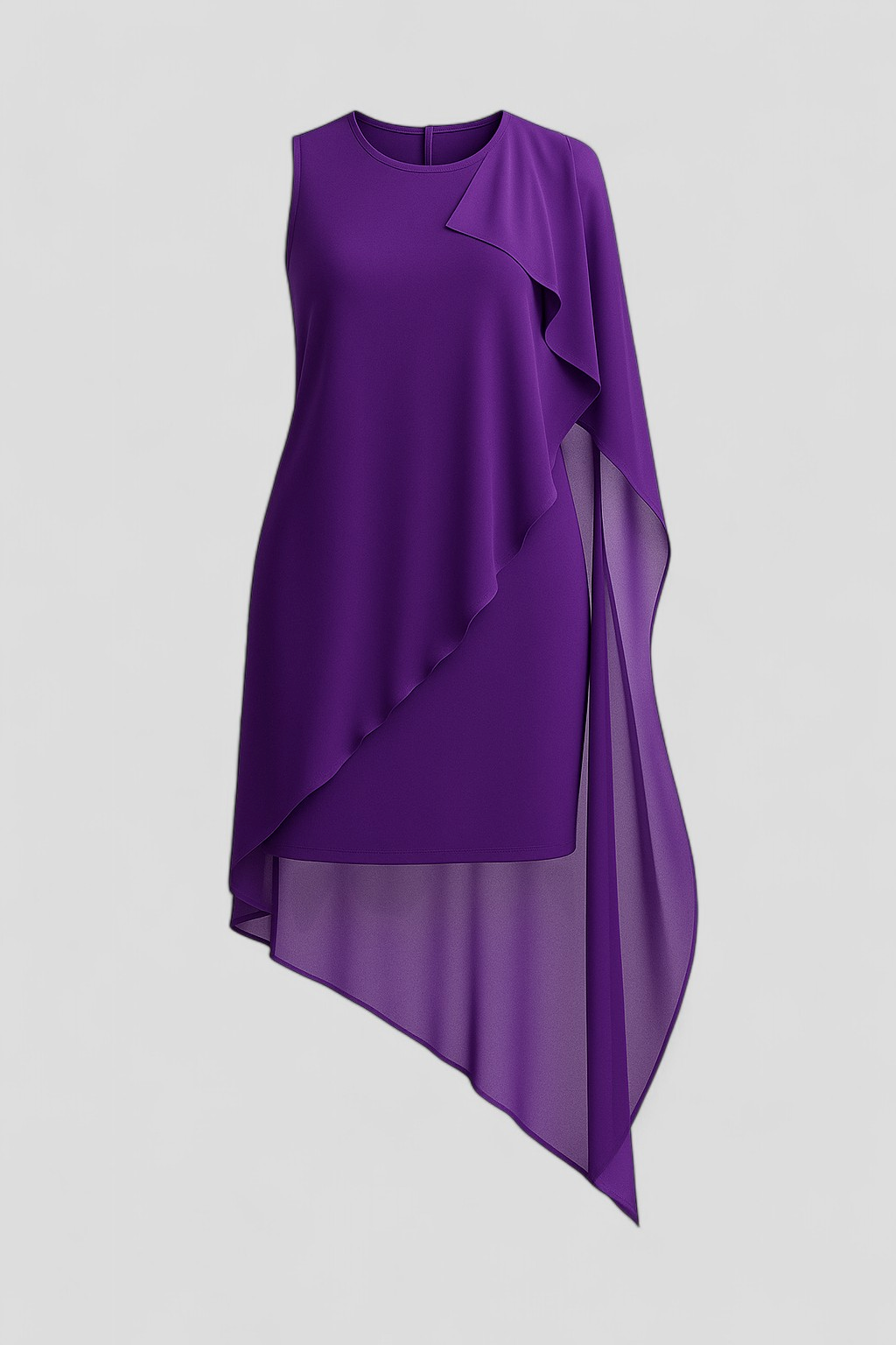 Edita | Ärmelloses Sommerkleid für Damen aus Chiffon