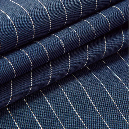 Sarah | Weite Hosen mit Bügelfalten und Streifen