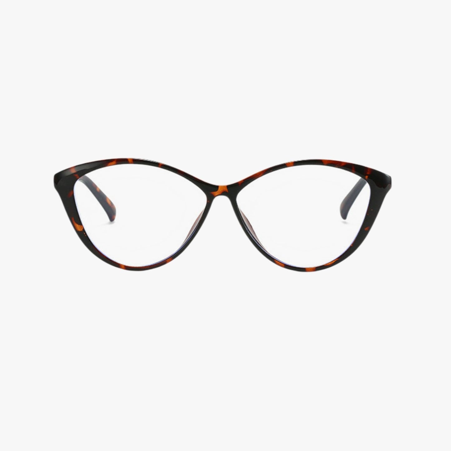 Clara | Retro-Brille mit leo Print Rahmen