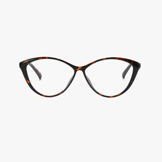 Clara | Retro-Brille mit leo Print Rahmen