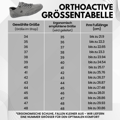 OrthoActive - ergonomischer & schmerzlindernder Barfußschuh für maximalen Komfort - Sonderaktion 1+1 Gratis