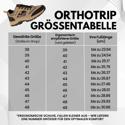 OrthoTrip - ergonomische schmerzlindernde Komfortschuhe - Sonderaktion 1+1 Gratis