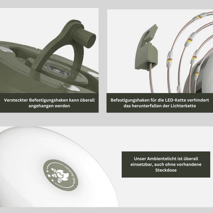 LED Licht Wonder™ | wasserdichte, tragbare & aufladbare Stimmungsbeleuchtung