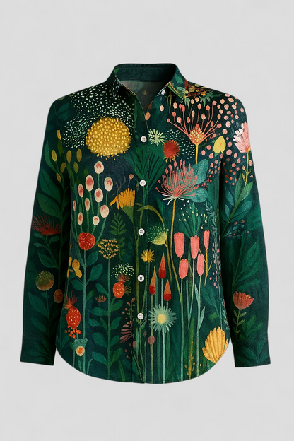 Norah | Bunte Damenbluse Mit Einzigartigem Design