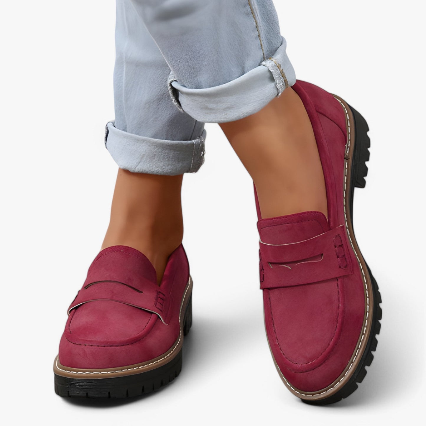 Flavia | Schmale Mokkasschuhe für Damen