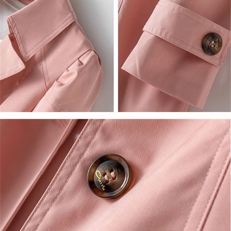 Trendige Damen Trenchcoat – Carenza