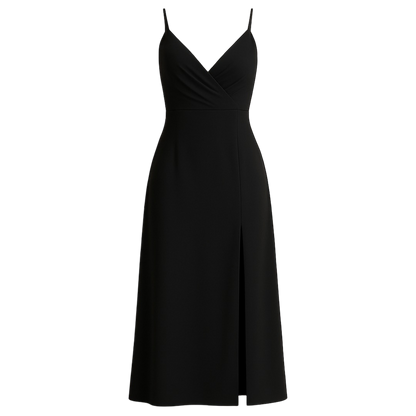 Felicity | Langarmkleid aus Satin, wo Eleganz auf modernen Glamour trifft