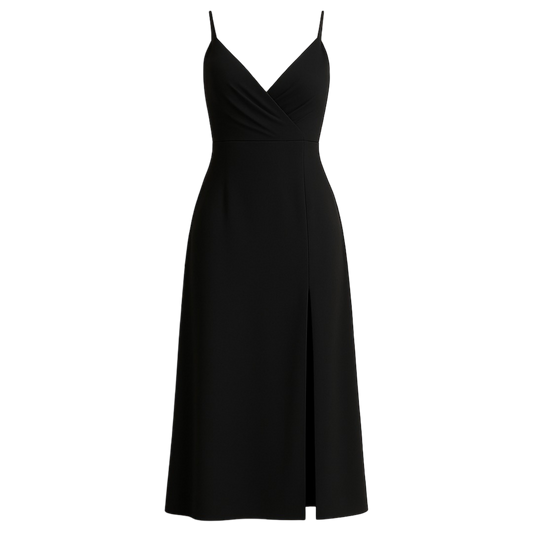 Felicity | Langarmkleid aus Satin, wo Eleganz auf modernen Glamour trifft