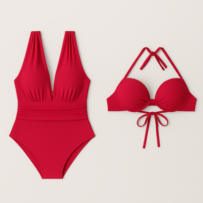 Selena | Elegantes ganzes Bikini-Set - Sculpted Passform