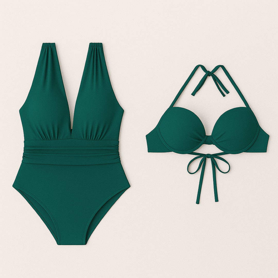 Selena | Elegantes ganzes Bikini-Set - Sculpted Passform