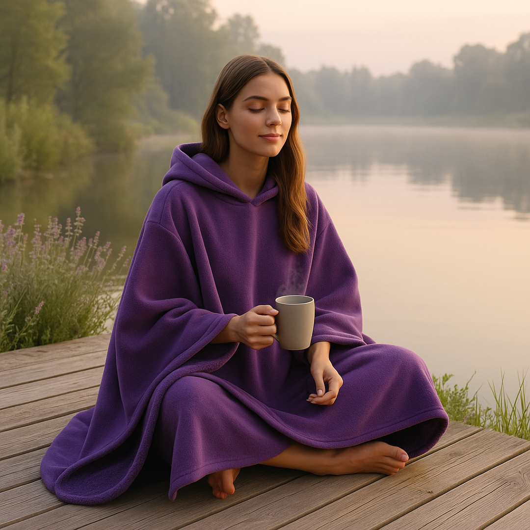 Eden | Kapuzen-Decke – Hülle dich in den weichsten Komfort ein