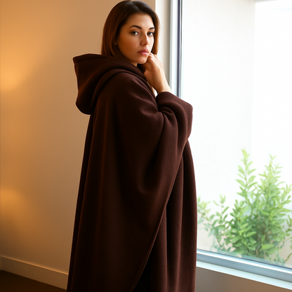 Eden | Kapuzen-Decke – Hülle dich in den weichsten Komfort ein