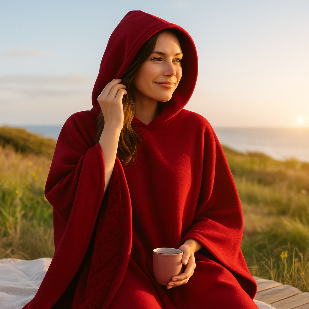 Eden | Kapuzen-Decke – Hülle dich in den weichsten Komfort ein