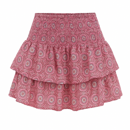 Savannah | Boho-Miniröcke mit hoher Taille