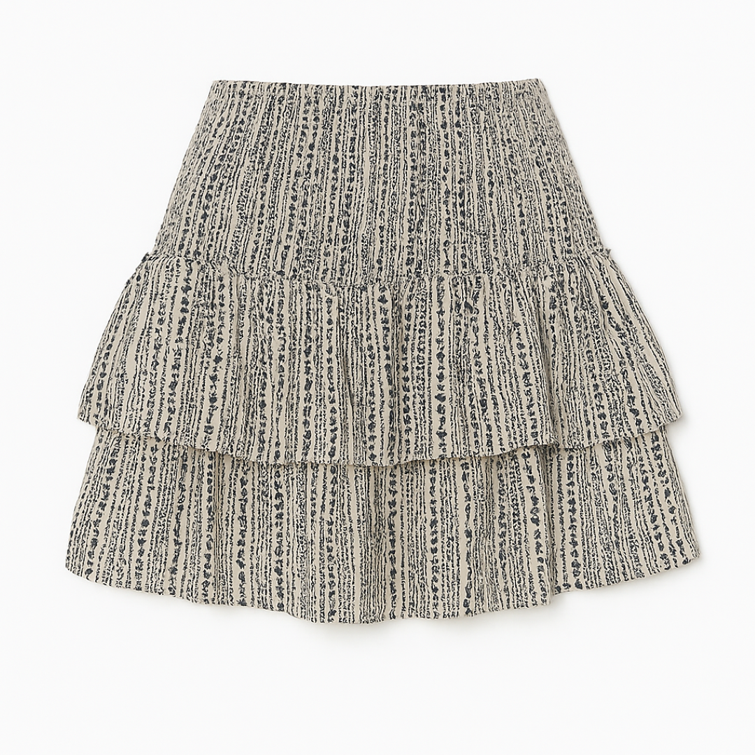 Savannah | Boho-Miniröcke mit hoher Taille