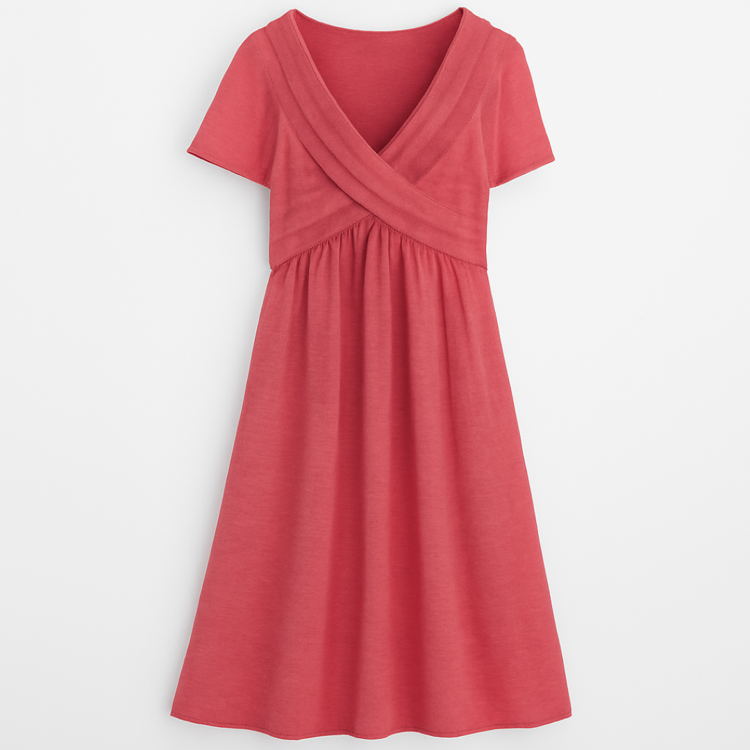 Dalia | Lockeres Wickelkleid: einfache Eleganz für jeden Anlass