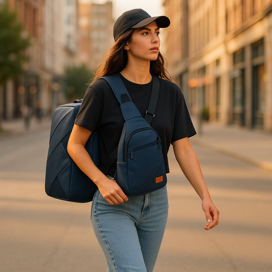 Evan | Set 3 in 1 mit Rucksack und passenden Accessoires