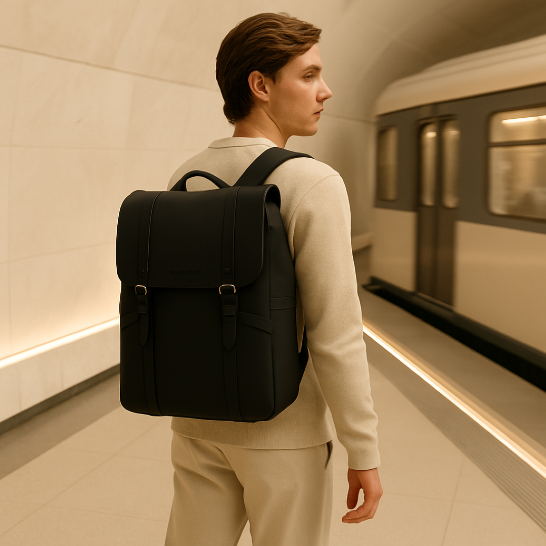 Jasper | Minimalistische Aktentasche NoirTech