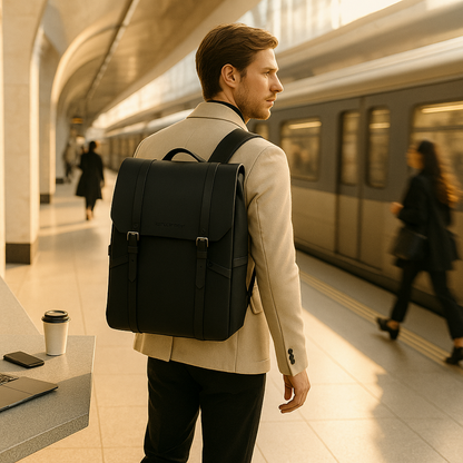 Jasper | Minimalistische Aktentasche NoirTech