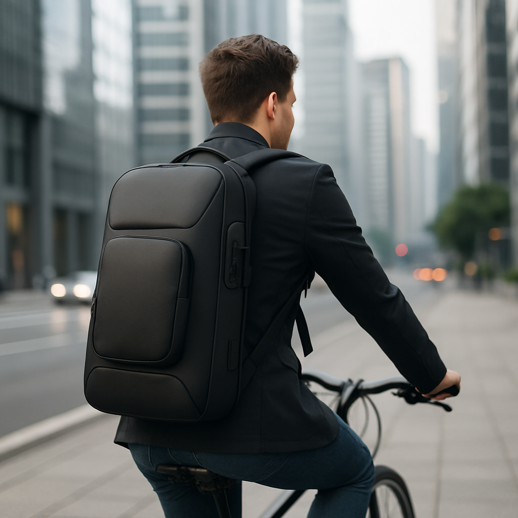 Luca | Wasserdichter Rucksack mit USB-Anschluss