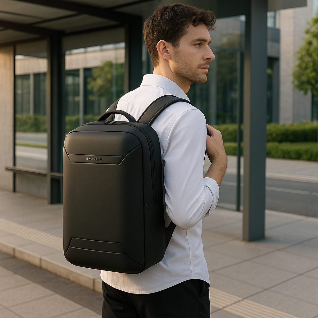 Theo | Wasserdichter multifunktionaler Rucksack mit USB-Anschluss