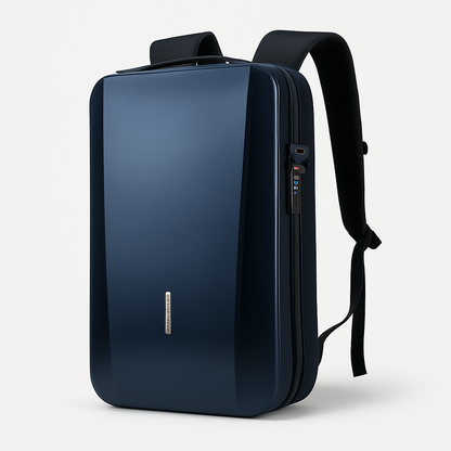 Renzo | Diebstahlsicherer Rucksack aus ABS mit eingebautem Schloss