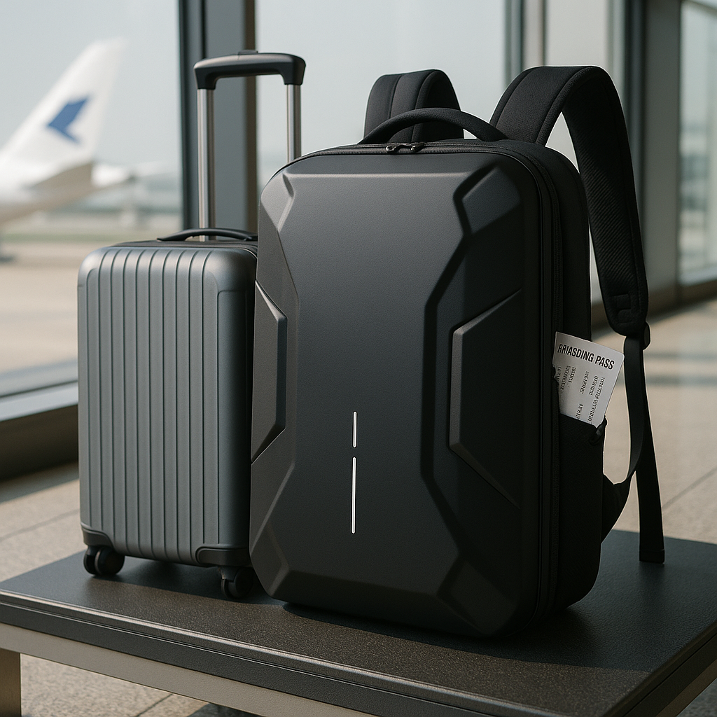 Levi | Wasserdichter Gaming-Rucksack mit Hartschale