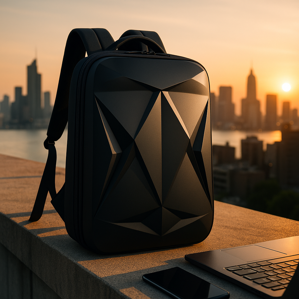 Jules | Wasserdichter harter Reisekoffer mit USB-Anschlüssen