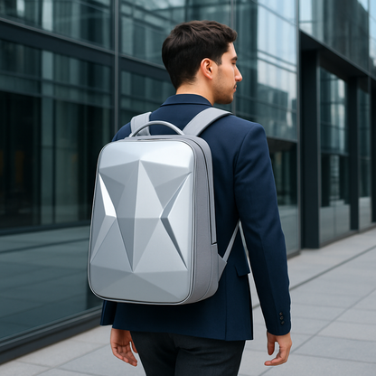 Jules | Wasserdichter harter Reisekoffer mit USB-Anschlüssen