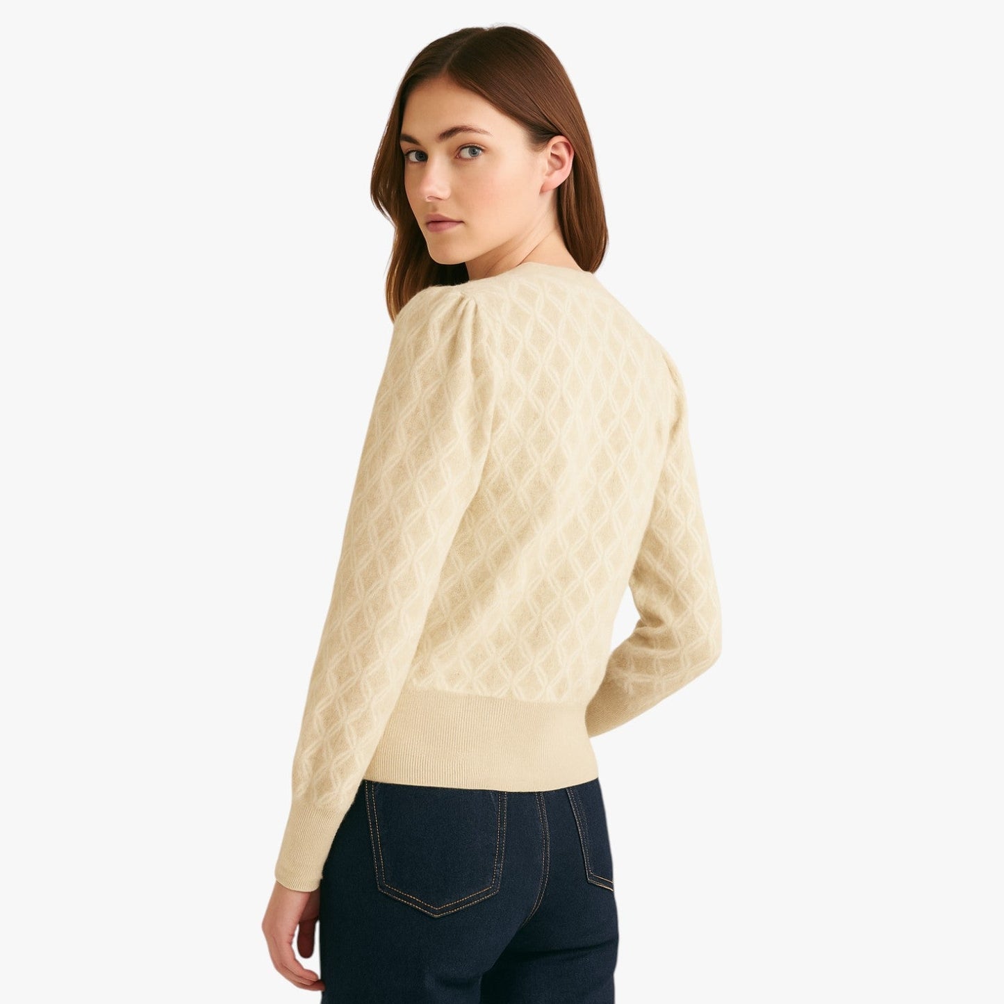 Alora | Damen-Pailletten-Cardigan: atmungsaktive Eleganz und lässiger Stil