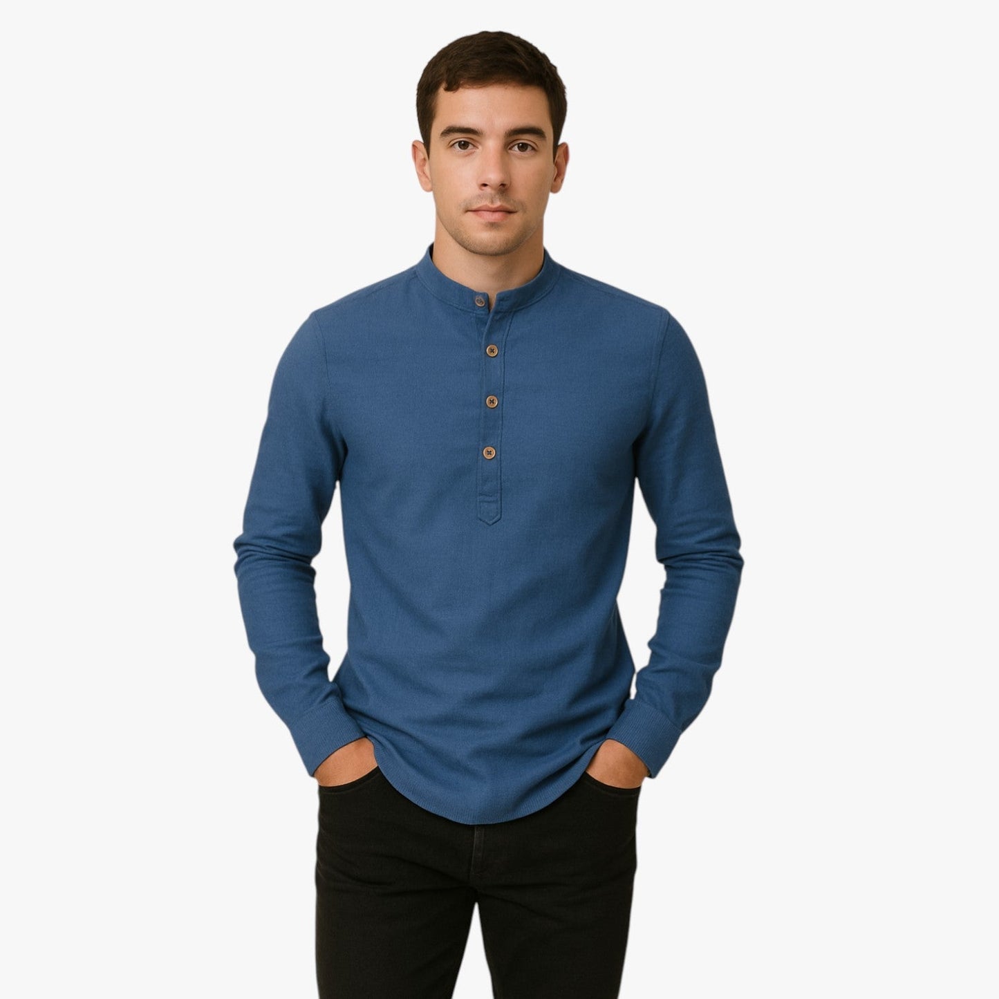 Railey | Herren-Hemd aus Baumwolle und Leinen – Frischer Frühling mit lässigem Stil