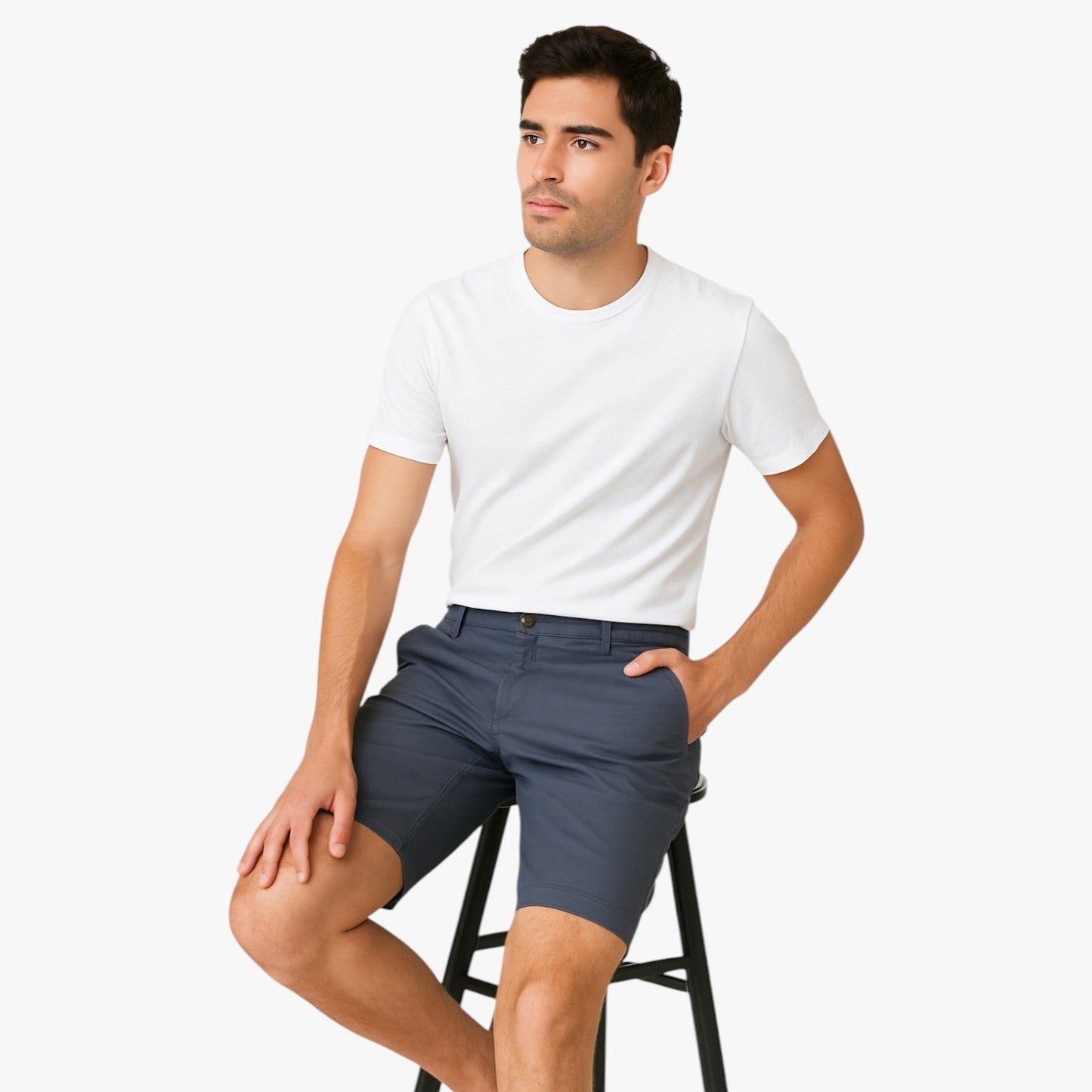 Grant | Herren-Shorts aus elastischer Baumwolle: Premium-Komfort für die Entspannung