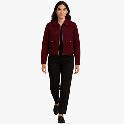 Alison | Eleganter Winter-Street-Jacke: warm, praktisch und mit Taschen