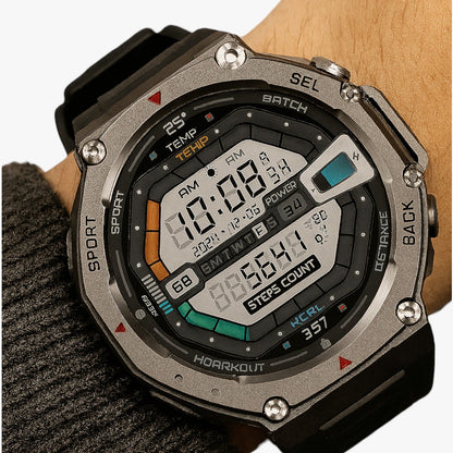 Rodrigo | Sport-Smartwatch für Männer: Anrufe, GPS und Kompass mit nur einer Berührung