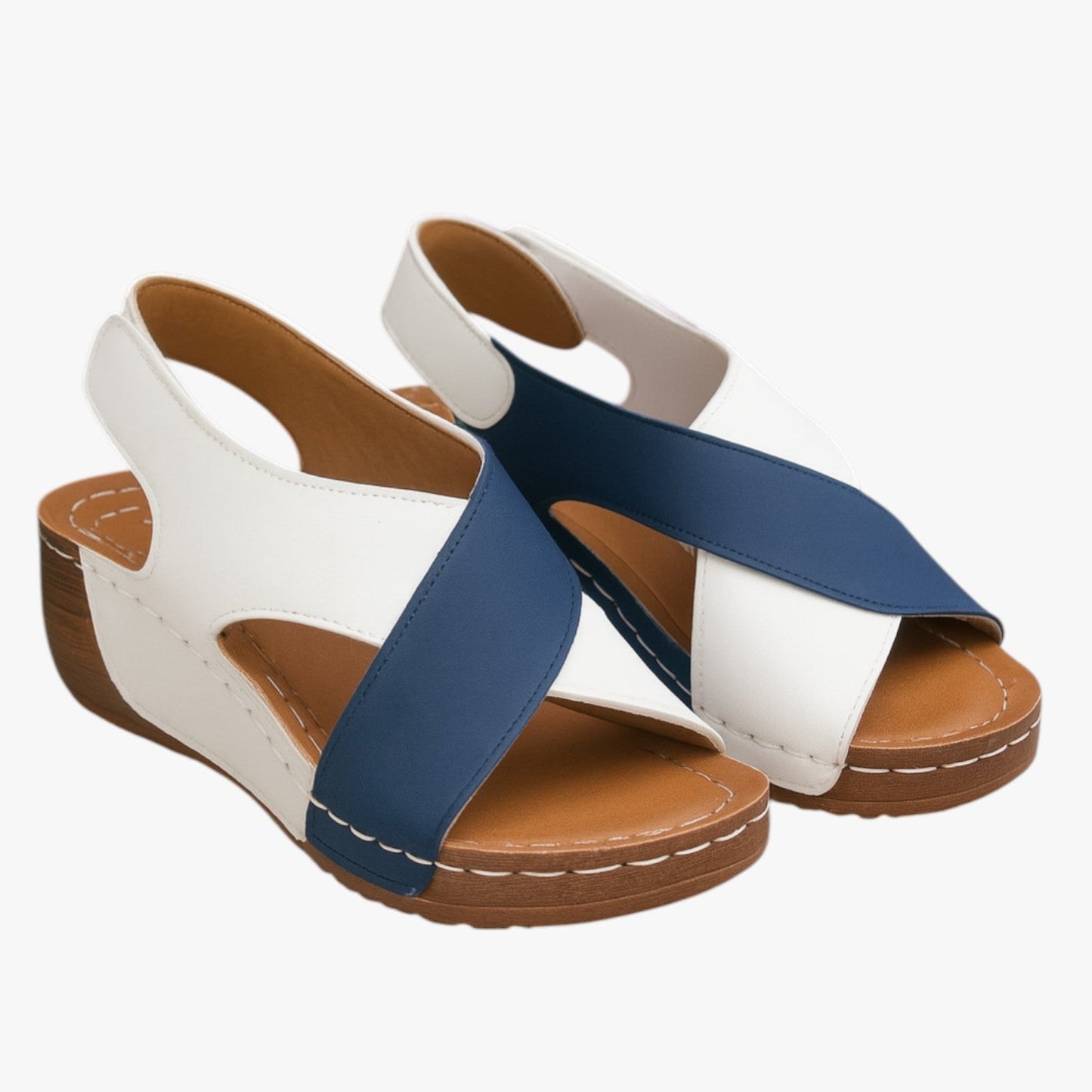 Rachelle | Sommerlicher Komfort mit Stil - Weiche und leichte Keilsandalen